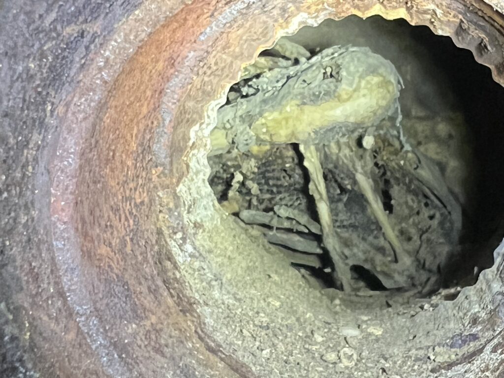 Furnace flue chimney cleaning to prevent carbon monoxide buildup - CSIA-certified inspection in Chicagoland